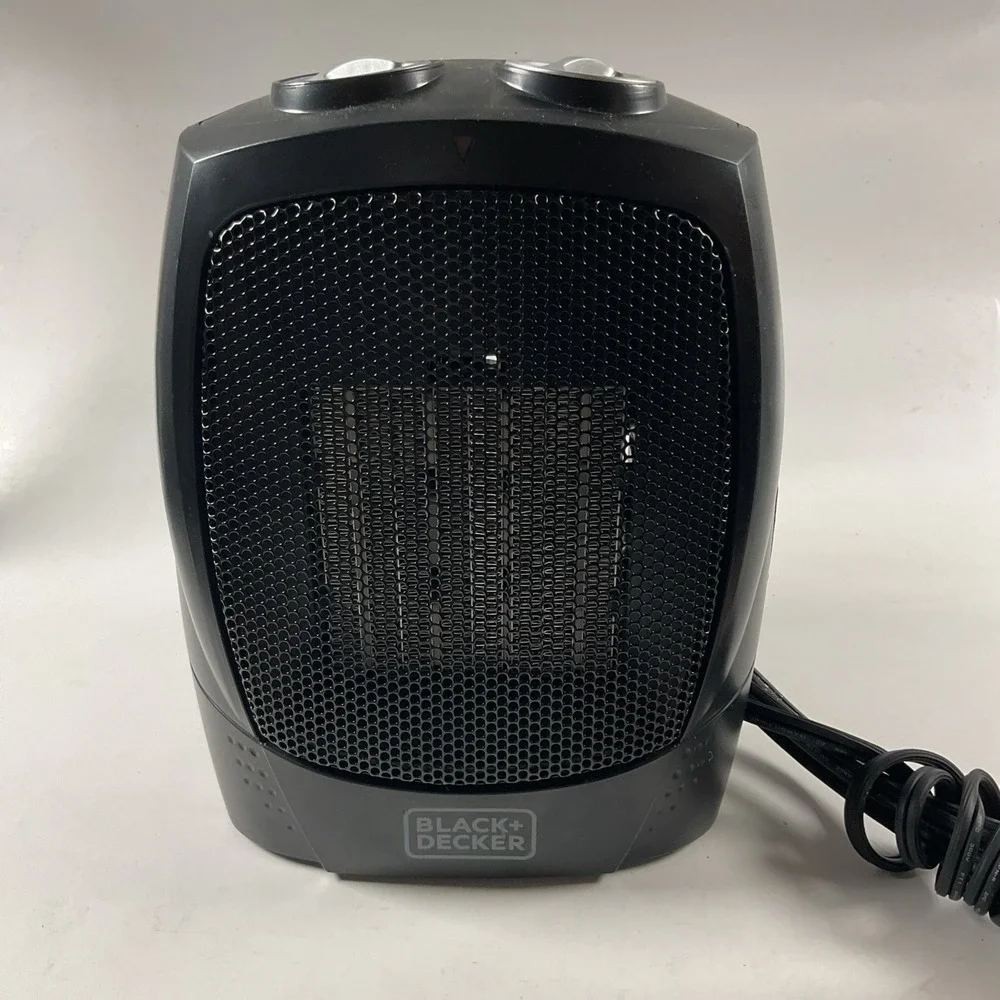 BLACK+DECKER 1500W Ceramic Heater - Black (BHDC201)